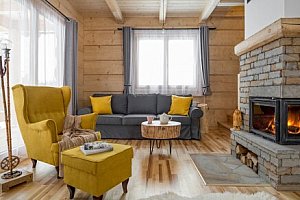 Zakopane v blízkosti termálních lázní: Stylové dřevěné chatičky Tatra Wood House až pro 8 osob + snídaně