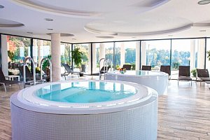 Lázně Velichovky: K-Triumf Resort **** se snídaní, wellness (vířivky, sauna) s výhledem na oboru + minibar