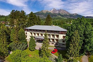 Vysoké Tatry: Tatranská Lomnica v moderním Hotelu Lujza Major *** se snídaněmi a vstupem do wellness