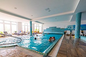 Pobyt u maďarského pohoří Mátra: Sástó Hotel *** s polopenzí, neomezeným wellness a vyžitím pro děti i dospělé