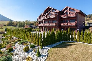 Belianské Tatry: Ždiar v baby friendly Mountain Resortu Apartments se snídaní formou bufetu a láhví Prosecca