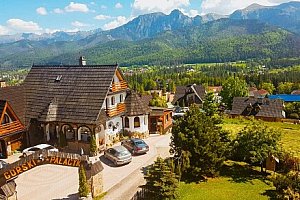 Polské Tatry u Zakopaneho: Komplex Górski Pałacyk *** se snídaní/polopenzí a 10% slevou do termálních lázní