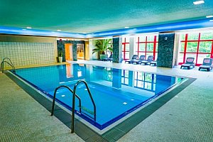 Severní Morava u zámku Hradec nad Moravicí: Hotel Belaria Resort *** s polopenzí, neomezeným wellness + masáž