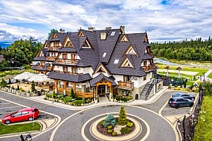 Polské Tatry: Białka Tatrzańska v Hotelu Burkaty *** se snídaní/polopenzí a neomezeným wellness se saunami