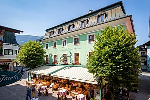 Zell am See u Zellského jezera v luxusním Hotelu Grüner Baum **** s wellness a polopenzí + slevová karta