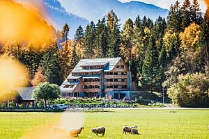 Jezersko blízko Planšarského jezera v Boutique Hotelu Vila Planinka ***** se snídaní/polopenzí + možnost sauny