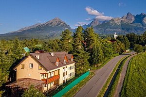 Tatranský národní park: Stará Lesná v Penzionu Bernardín s polopenzí + slevy na wellness, lanovky a aquaparky