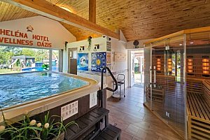 Pobyt u lázeňského Mosonmagyaróváru v Heléna Hotel & Spa *** se snídaní, neomezeným wellness a výhodami