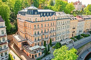 Odpočinkový pobyt v Karlových Varech v Humboldt Park Hotelu & Spa **** s polopenzí, wellness a procedurami