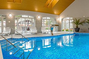 Świeradów-Zdrój u hranic: Hotel Kaja Medical&Spa *** s polopenzí a wellness centrem neomezeně + solná jeskyně
