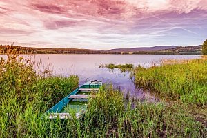 Jižní Čechy u vodní nádrže Lipno: Přední Výtoň v Pensionu Vyhlídka se snídaní či polopenzí, saunou a bowlingem