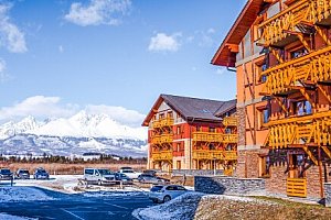 Vysoké Tatry: Tatragolf Mountain Resort **** v apartmánu se snídaní/polopenzí + minifarma a sleva do aquaparku