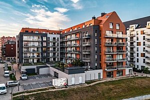 Gdaňsk nedaleko historického centra a památek: Stylové Apartamenty Sun & Snow Aura II s vlastní kuchyní + WiFi