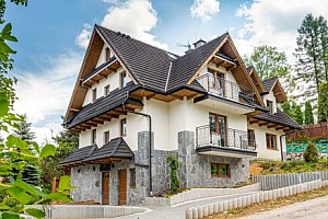 Relaxační pobyt v polských Tatrách: Zakopané ve Wille Maja s neomezeným vstupem do wellness (vířivka, sauna)