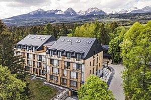Vysoké Tatry: Luxus ve 4* Arietes Marmont Resortu s polopenzí, neomezeným wellness a fitness + vyžití pro děti