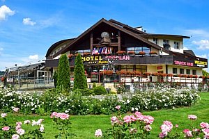 Beskydy jen 900 m od Valašského muzea: Rožnov pod Radhoštěm v Hotelu Eroplán **** s polopenzí + parkování