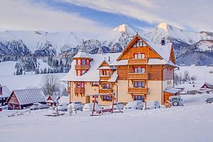 Belianské Tatry 100 m od sjezdovky v oceněném Wellness Penziónu Strachan *** s wellness, polopenzí + aktivity