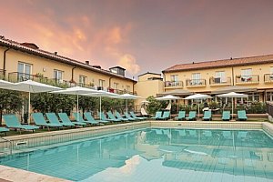 Lazise u jezera a atrakcí: 4* Leonardo Hotel Lago di Garda – Wellness and Spa s polopenzí, bazény a saunami