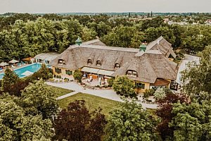 Nyerges Hotel Termál ***+ u Budapešti ideální pro rodiny + termální wellness, bohaté vyžití a polopenze