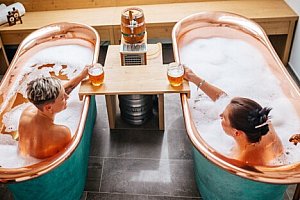 Jižní Morava u památek a atrakcí: Resort Lednice EisGrub *** se snídaněmi + vířivka a sauna nebo pivní lázně