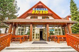 Vysoké Tatry blízko Starého Smokovce v Hotelu Autis *** s polopenzí, saunou a fitness centrem + dětská herna