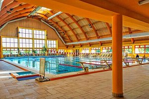 Relax v Celldömölku: Vulkán Wellness Hotel & Camping s polopenzí + neomezený  vstup do termálů (bazény, sauny)